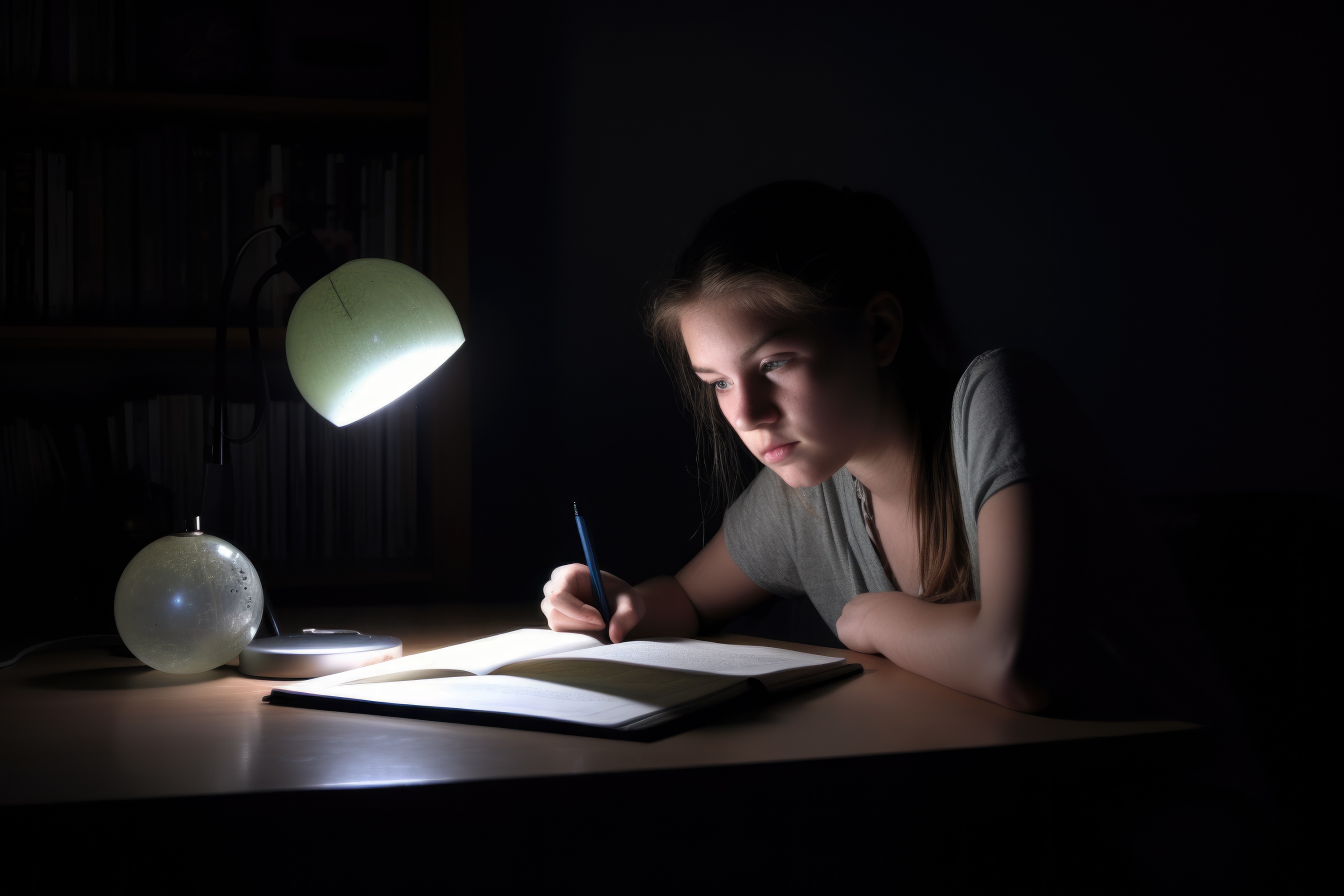 Gece etütleri - adobilim akademik kamp ortamında öğrencilerin yoğun çalışma saati